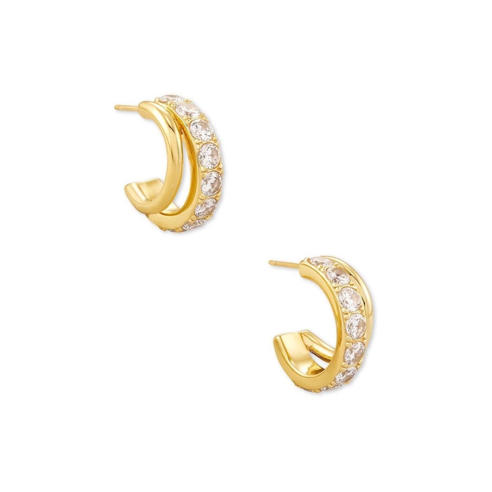 Kendra Scott Gold Hoop Earrings